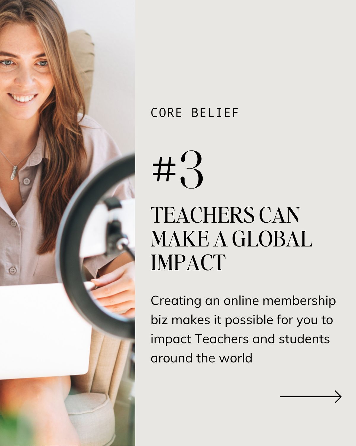 quote- teachers can make a global impact