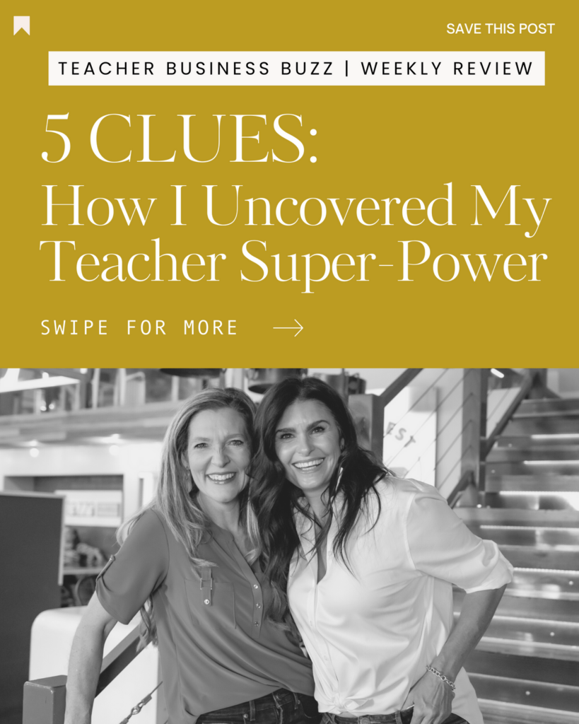 quote- clues to my teacher super power